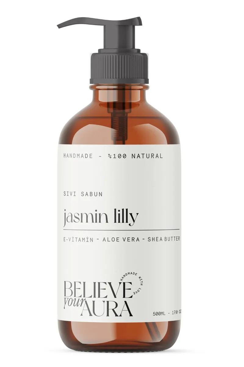 Believe Your Aura Jasmin Lily El ve Cilt Sıvı Sabunu SIVJSL551-551