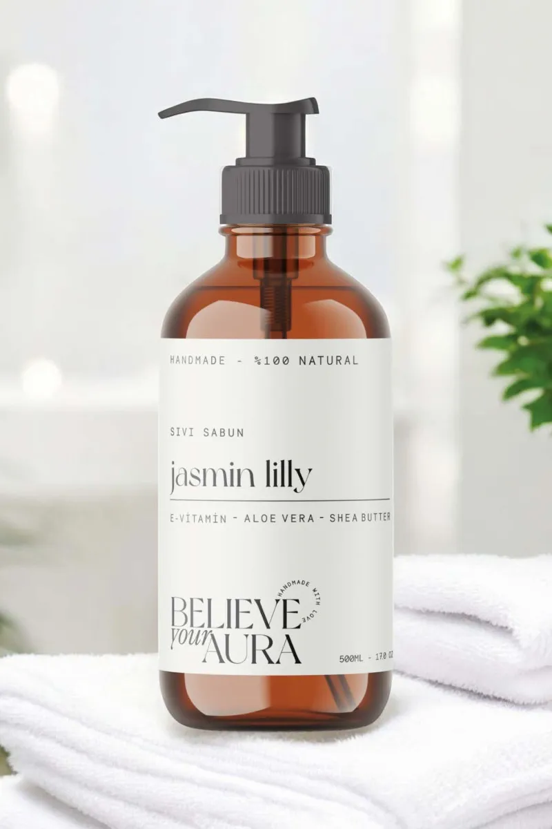 Believe Your Aura Jasmin Lily El ve Cilt Sıvı Sabunu SIVJSL551-551
