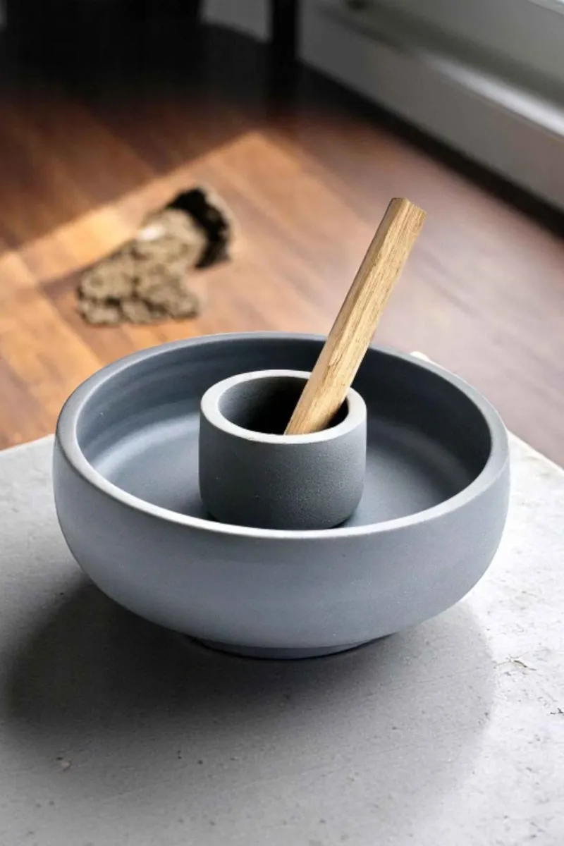 Believe Your Aura Palo Santo Dekoratif Aromaterapi Gri Tütsülük ve Palo Santo Tütsü TTS001-17