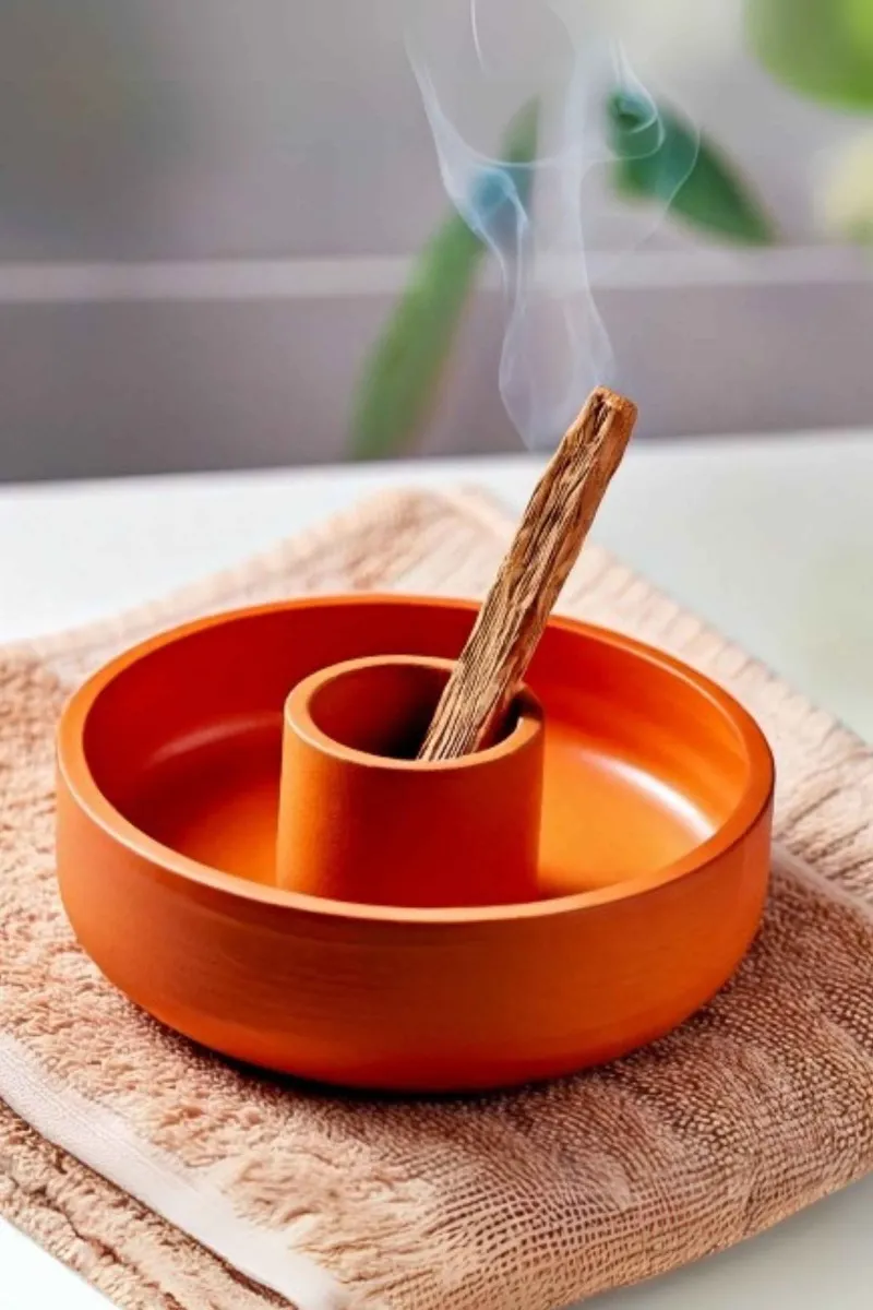 Believe Your Aura Palo Santo Dekoratif Aromaterapi Turuncu Tütsülük ve Palo Santo Tütsü TTS001-20